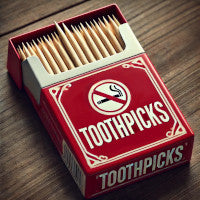 Flavored Toothpicks For Tobacco Cessation